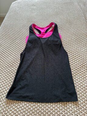 Under Armour built in bra tank
